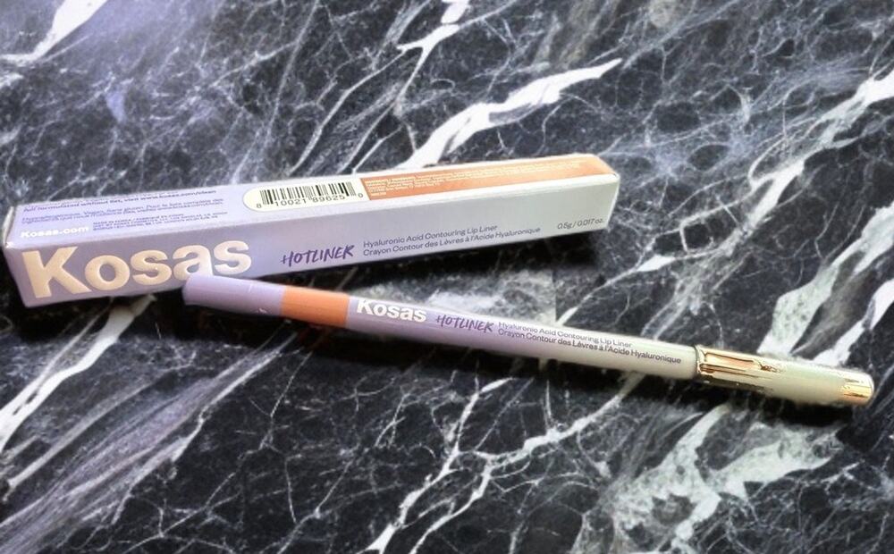 Kosas Hotliner Hyaluronic Acid Contouring Lip Liner 100 NEUTRAL PINK BEIGE ~ NIB